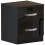 Home Discount (Black) Hulio 2 Drawer Bedside Table Cabinet Nightstand 10