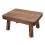 High Beds Wooden Step Stool Solid Wood Small Stool Kitchen Living Room Closet Durable Sturdy Rustic 1