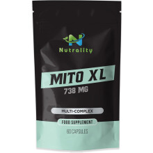 Nutrality Mito XL Supplement, 738mg - Mitochondrial, 60 Capsules
