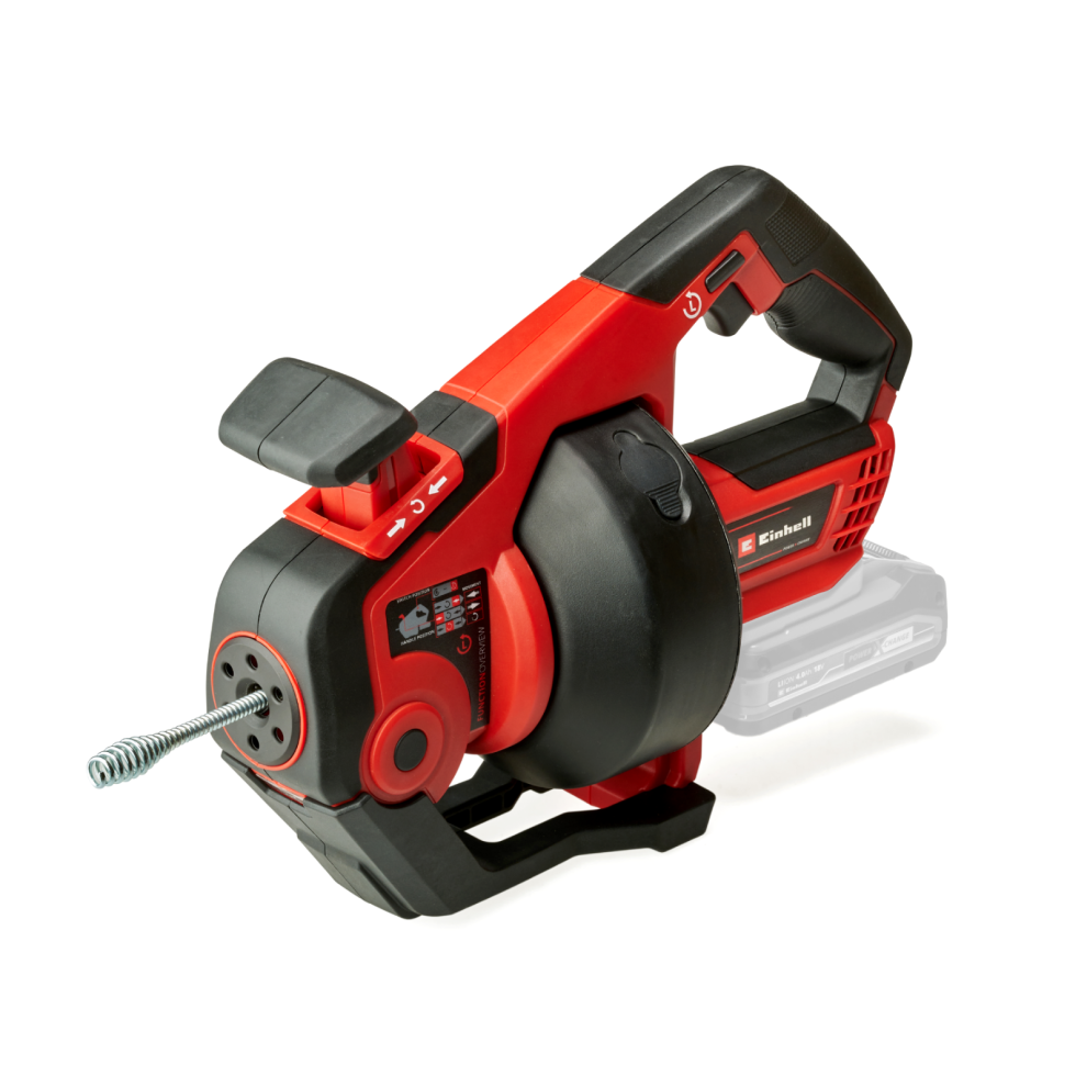 Einhell Cordless Drain Cleaner 18V TE-DA 18/760 Li Power X-Change BODY ONLY