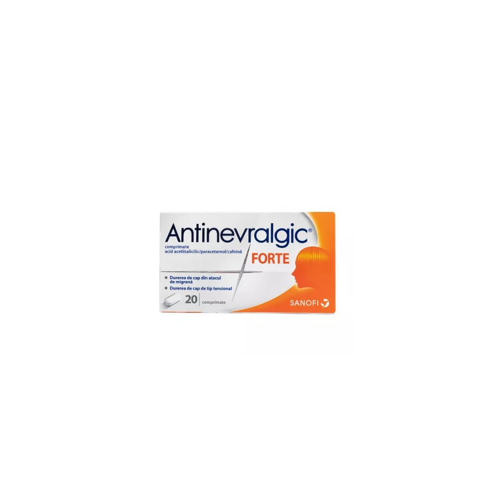 Antinevralgic Forte, 20 tbls, anti-inflammatory effect