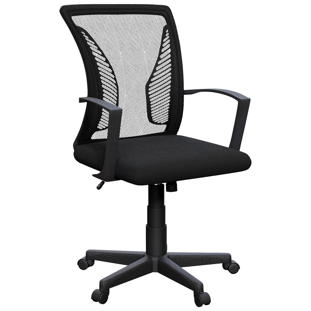 (Black) Airdrie Mesh Office Desk Chair for Home Work Study