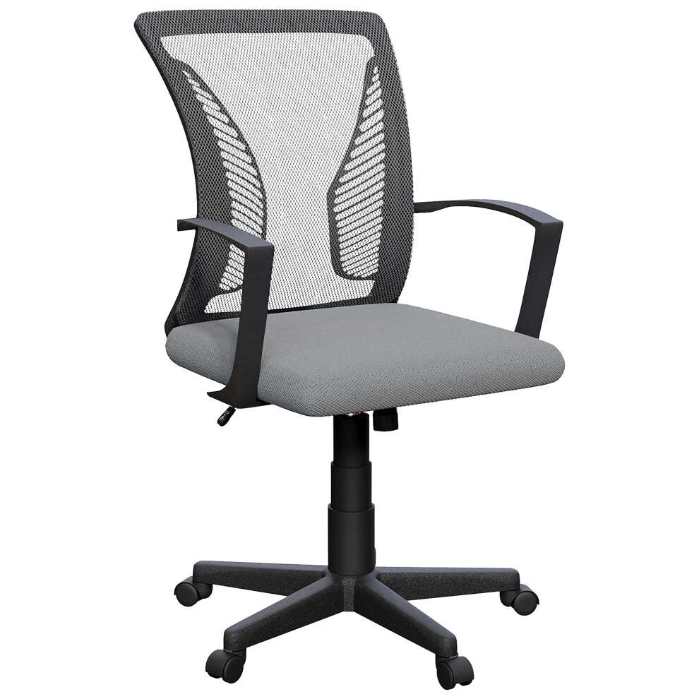 (Grey) Airdrie Mesh Office Desk Chair for Home Work Study