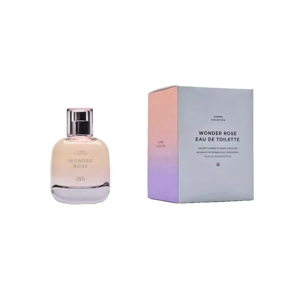 Zara Wonder Rose Summer Collection 90Ml Eau De Toilette Perfume