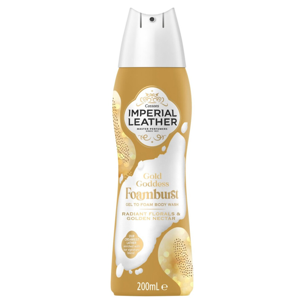 Imperial Leather Gold Goddess Foamburst Gel Body Wash Radiant 200ml