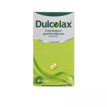 Dulcolax, 5 mg, 30 gastro-resistant tablets, laxative