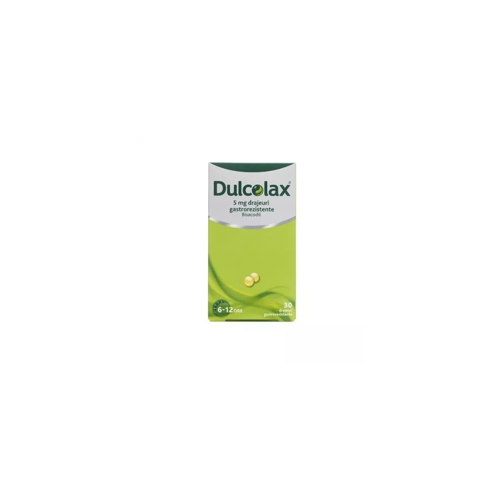 Sanofi Dulcolax, 5 Mg, 30 Gastro-Resistant Tablets, Laxative