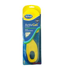 (Men) Gel Scholl Activ Everyday Shock Absorption Insoles Menuk813 Womenuk48