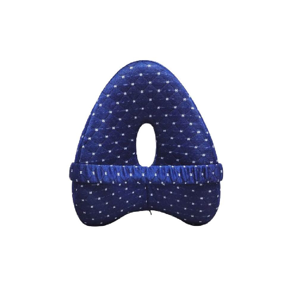 (Navy Blue) Orthopedic Pillow Leg Memory Foam Knee Pain Back Relief Sleeping Side Practical
