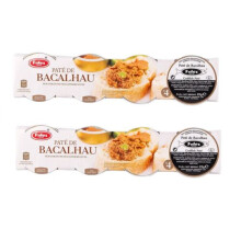 Cod Pâté Can Fides Portuguese Gourmet Food Paste 8 X 22g Cod Fish Pate