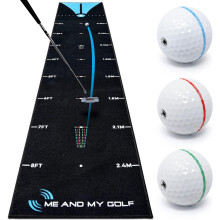 ME AND MY GOLF Breaking Ball Putting Mat 11ft (3.4m)