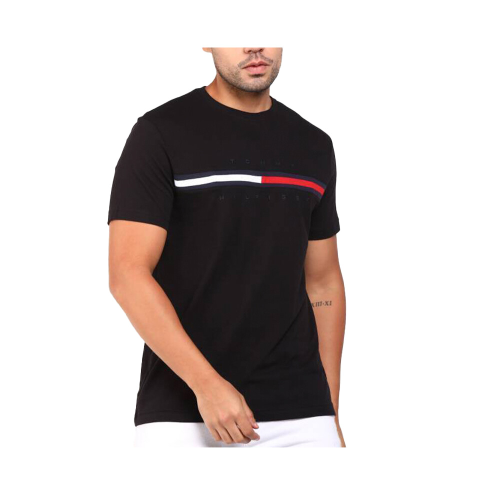 Tommy Hilfiger (, M) Mens T Shirts Black