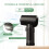 Compressed Air Duster for Computers Protable Cordless Air Blower Computer Cleaning with LED Light for PC Keyboard Crumbs Car 6