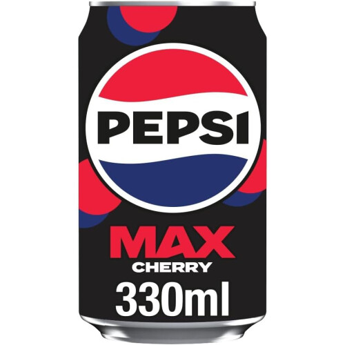 Pepsi Pepsi Max Cherry No Sugar Cola Cans 24 x 330ml 1