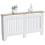 Home Discount (Large) Arlington Radiator Cover Heating Cabinet White Oak 8