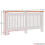 Home Discount (Extra Large) Arlington Radiator Cover Heating Cabinet White Oak 7