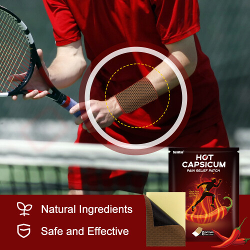 辣椒贴镇痛膏药跌打扭伤淤青止痛运动健身必备 1