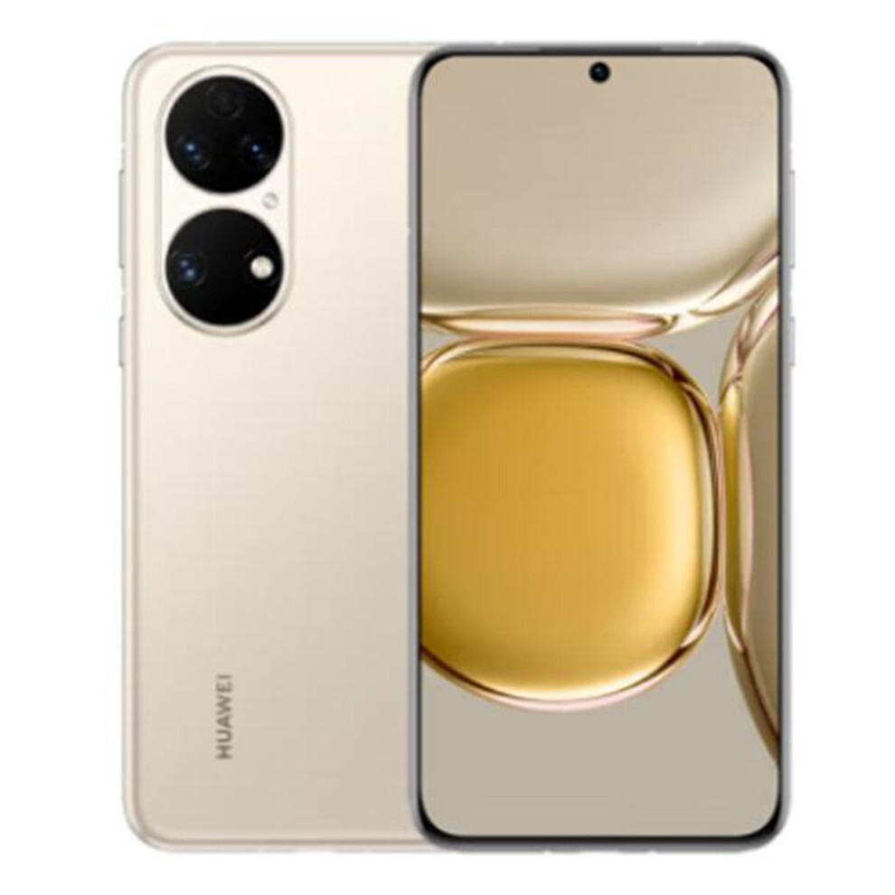 (Gold, 8GB+256GB) Huawei P50 4G Dual Sim Unlock No Google Play