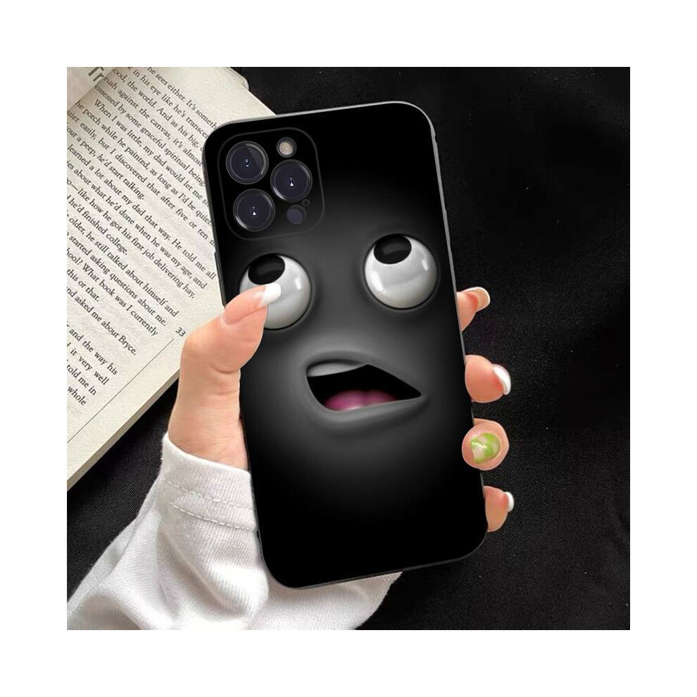 (Style 02, For Iphone 15Pro) Expressions Phone Case For Iphone 13/14/15 Pro Max 6262869985636