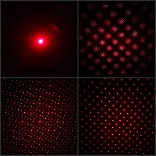 Red Laser Pointer Pen Rechargable Beam Torche Pen 1000Miles 660nm 2