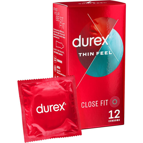 Durex Durex Thin Feel Close Fit Condoms 12pk