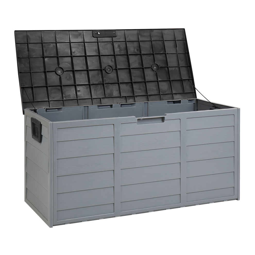 Storage Box LOCARNO 112 cm 50 cm Black