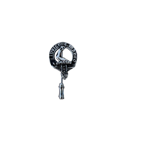 Armstrong Clan Crest Pewter Cap Lapel Tie Pin