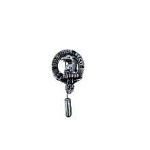 Baird Clan Crest Pewter Cap Lapel Tie Pin