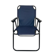 (Navy, 1 Chair) Hampton&Stewart Folding Patio Garden Deck Chairs