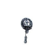 Buchanan Clan Crest Pewter Cap Lapel Tie Pin