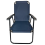 (Navy, 2 Chairs) Hampton&Stewart Folding Camping Deck High Back Chair 1