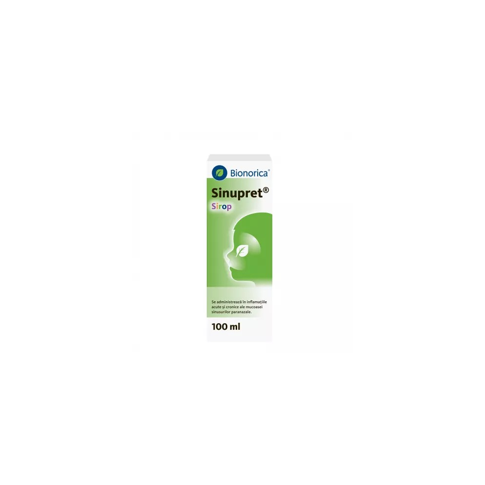 Bionorica Sinupret Syrup, 100 Ml Paranasal Sinus Mucosa