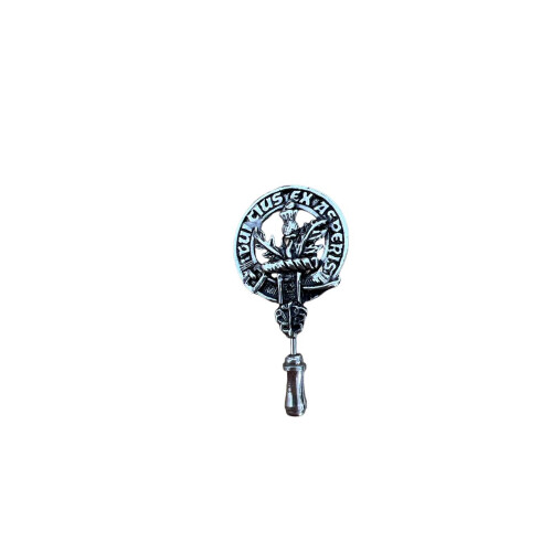 Ferguson Clan Crest Pewter Cap Lapel Tie Pin