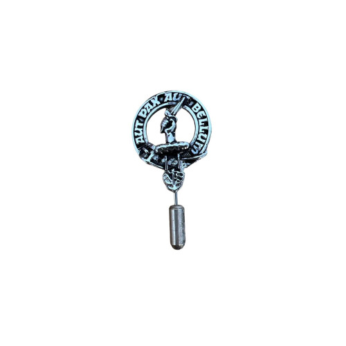 Gunn Clan Crest Pewter Cap Lapel Tie Pin