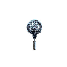 Grant Clan Crest Pewter Cap Lapel Tie Pin