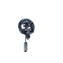 Hamilton Clan Crest Pewter Cap Lapel Tie Pin