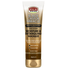 African Pride Black Castor Miracle Growth Protection Moisture Detangling Masque