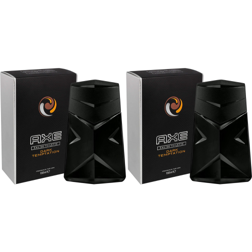 Axe Lynx 2 x 100ml Dark Temptation Eau de Toilette Spray