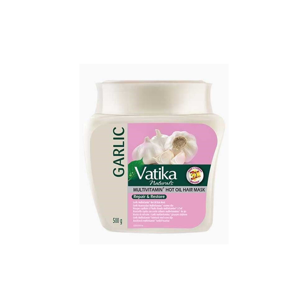 (500 g) Dabur Vatika Naturals Garlic Deep Conditioning Hair Mask