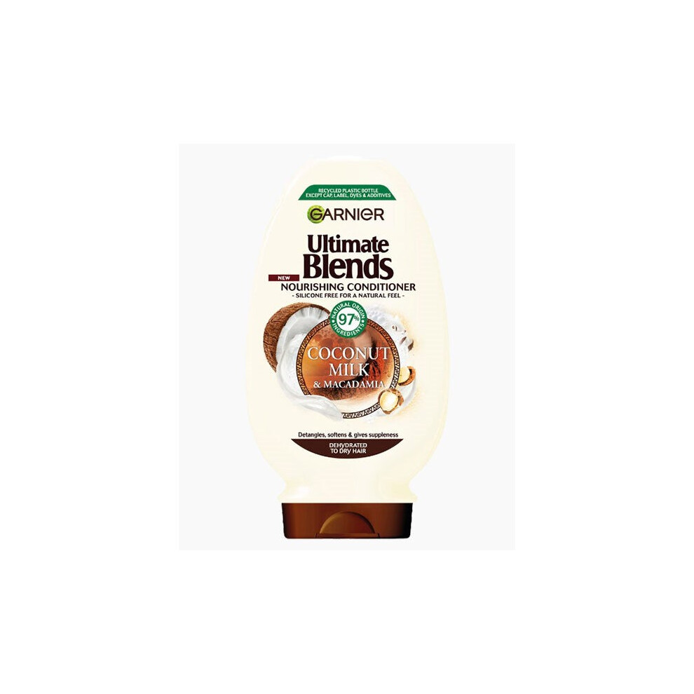 Garnier Ultimate Blends Coconut Milk Macadamia Nourishing Conditioner