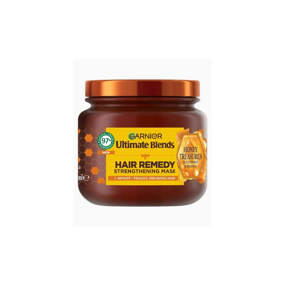 Garnier  Ultimate Blends Honey Treasures Hair Remedy Strengthening Mask