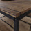 Vida Designs (Dark Wood) Roslyn 4 Seat Home Dining Table & Stool Bench Set 5