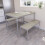 Vida Designs (Oak) Roslyn 4 Seat Home Dining Table & Stool Bench Set 1