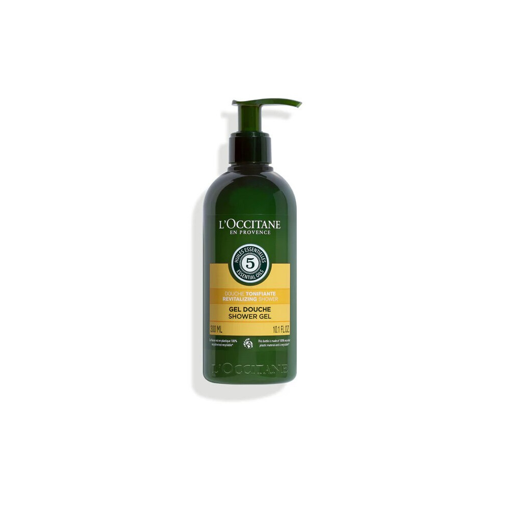 L'Occitane Revitalizing Aromachology Shower Gel 300ml Bottle