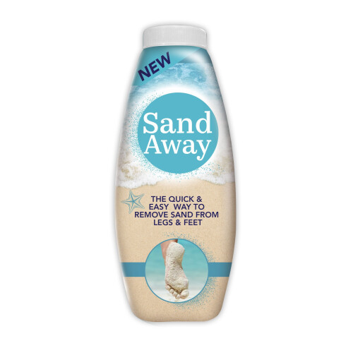 Sand Away Beach Powder Sand Remover για τα πόδια Πόδια Διακοπές Ταξίδι 226g 1