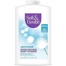 SOFT & GENTLE Fresh Cotton Talc Free Cotton Body Powder 250g