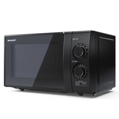 Sharp Sharp YC-GS01U-B 20 L 700W Microwave With Defrost Function - Black