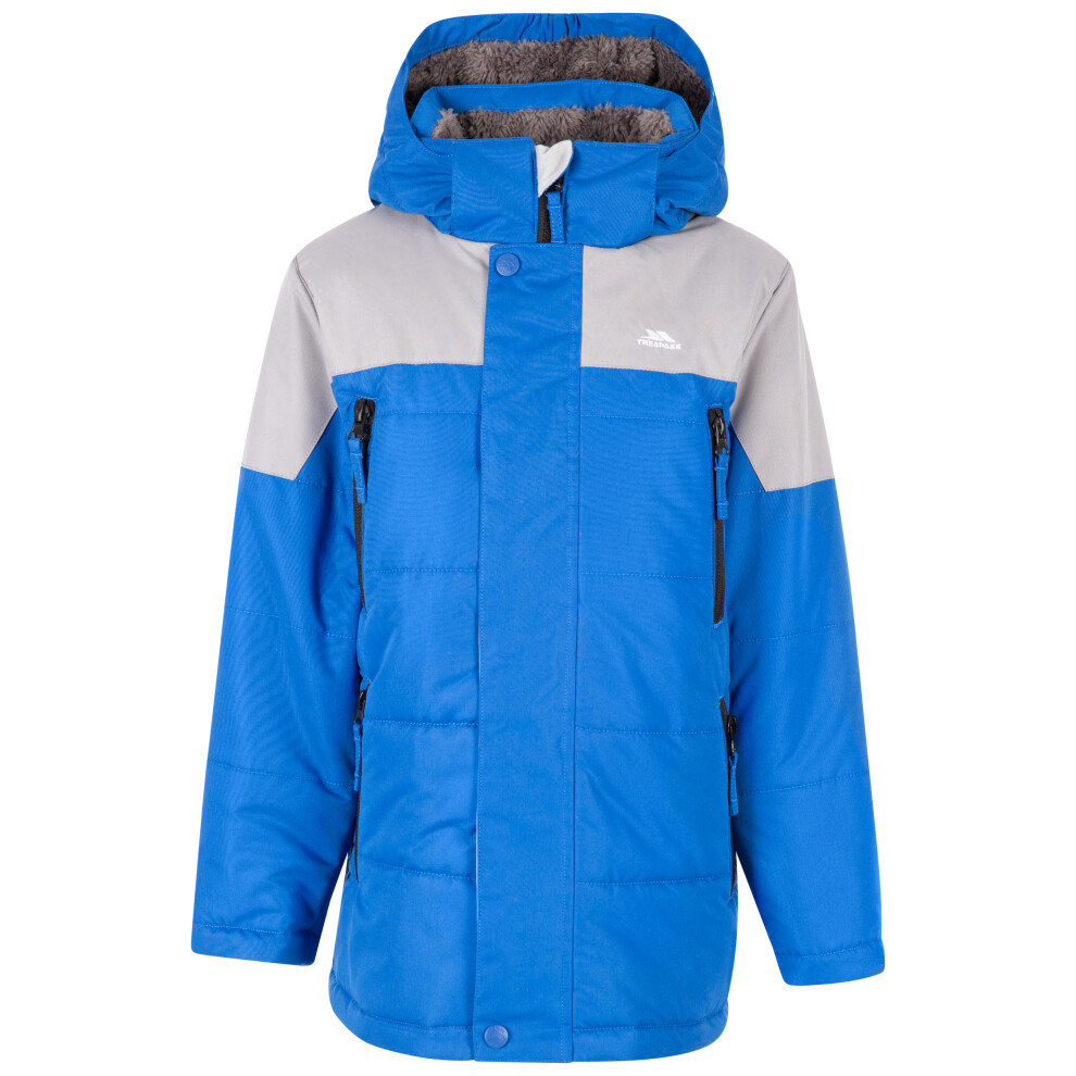 (5-6 Years, Blue) Trespass Boys Padded Jacket Recoil