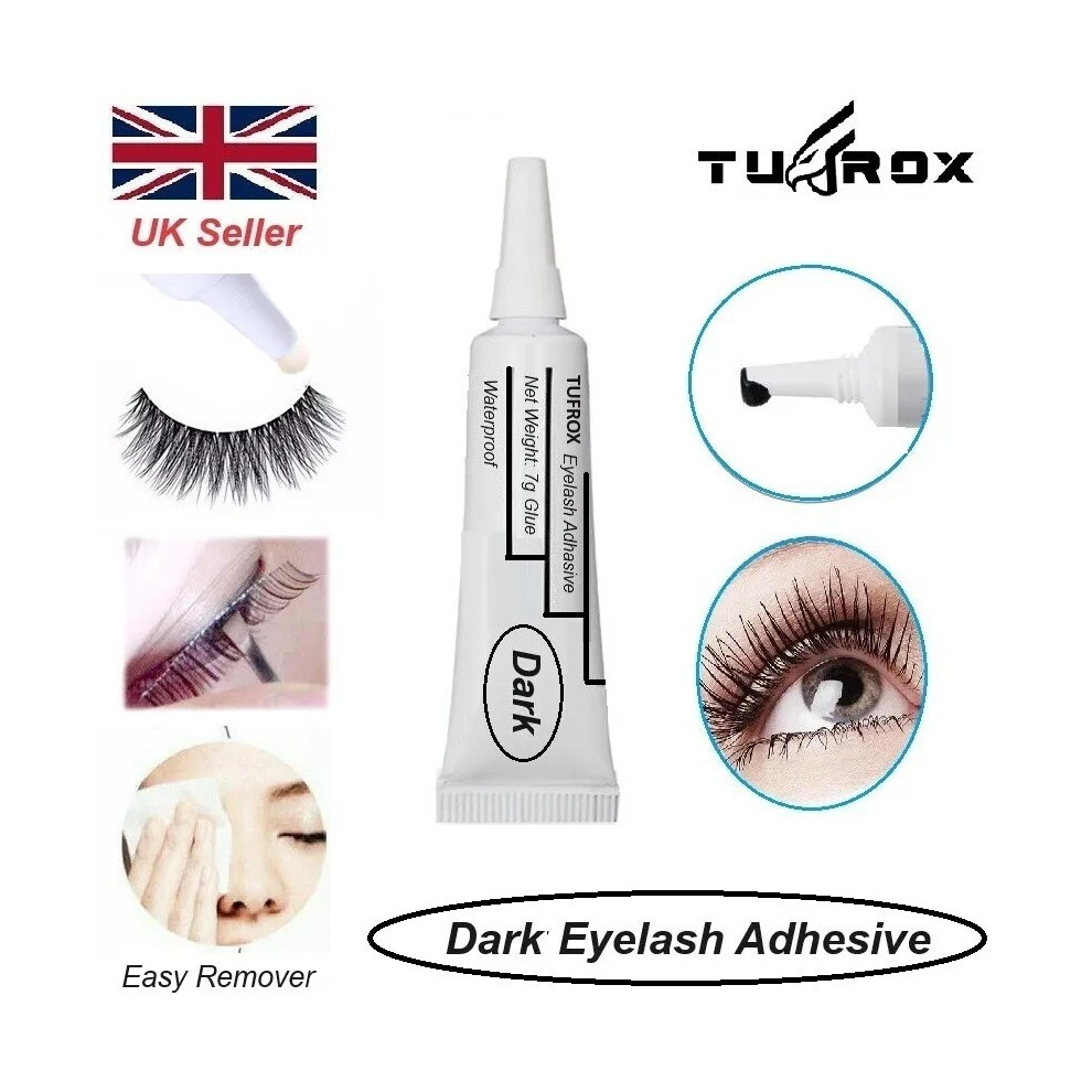 (EYE GLU RED (Black)) Eyelash Glue Waterproof Adhesive Eye Lash Glue