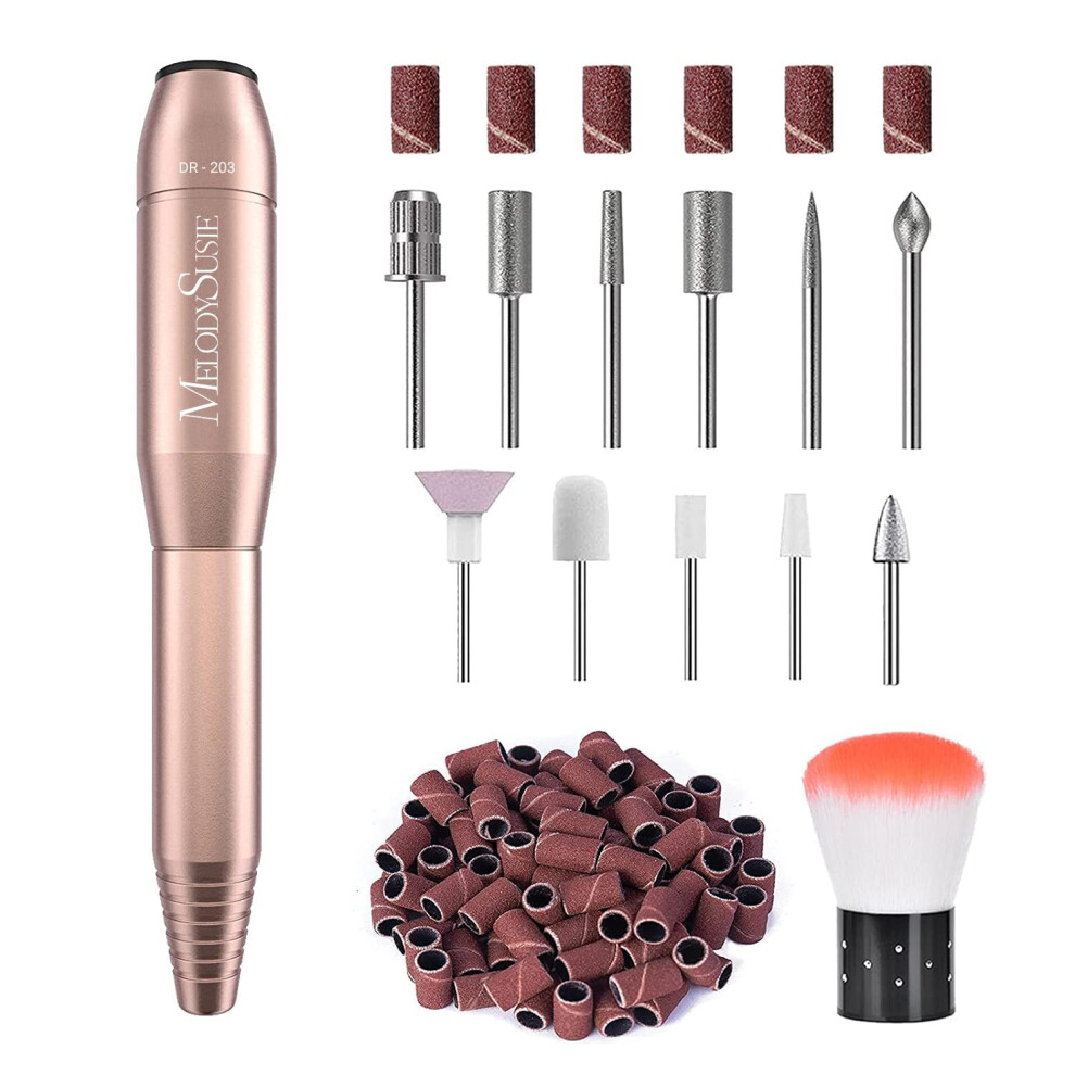 Sheen Electric Nail Files 20000RPM for Beginners, Professional Compact Nail Drill Machine Set for Acrylics Nails, Efile with Nail Clippers Manicure